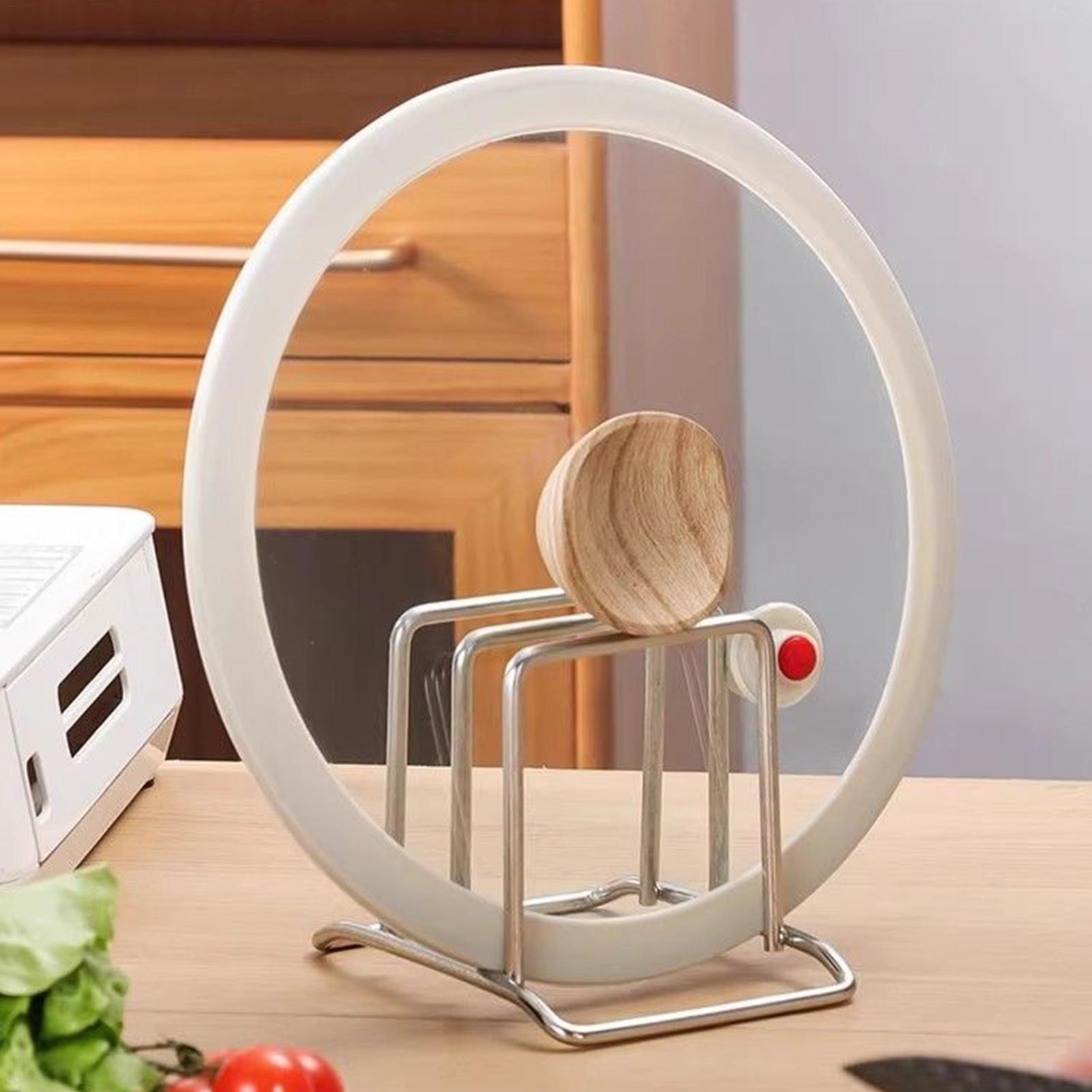 Kitchen Cabinet Baking Organizer - ที่วางเขียงสแตนเลส ชั้นวางถาดอบ ชั้นวางอุปกรณ์อบขนม สำหรับวางบนเคาน์เตอร์ครัว ตู้เก็บของในครัว