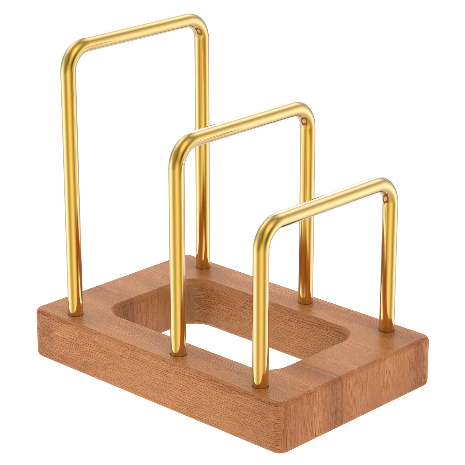 Kitchen Cabinet Baking Organizer - ที่วางฝาหม้อ ที่วางเขียง ฐานไม้ ถาดอบ ที่เก็บเขียง อุปกรณ์จัดเก็บในครัว