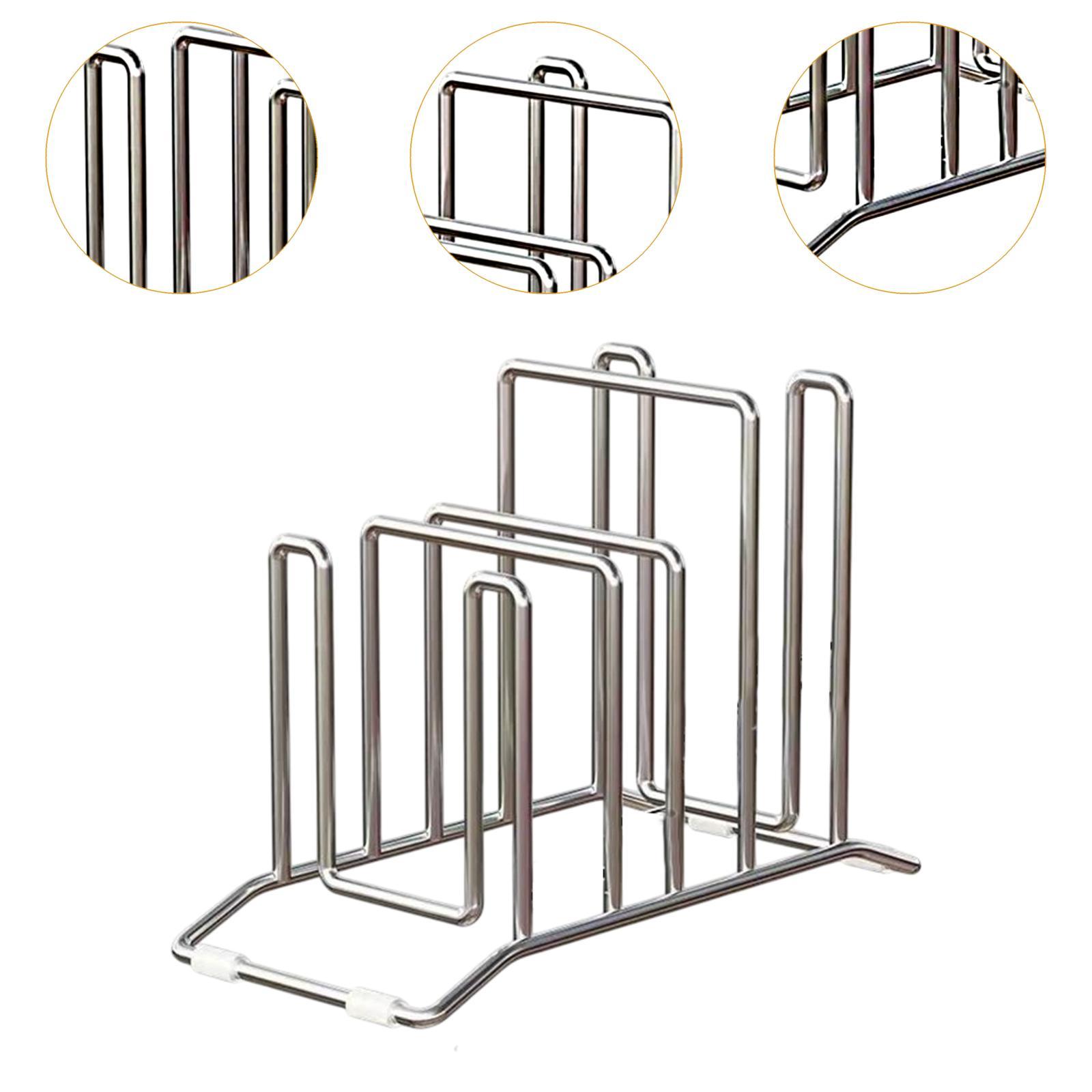 ที่วางฝาหม้อและกระทะ ชั้นวางสแ - Kitchen Cabinet Baking Organizer บทวิจารณ์และราคา