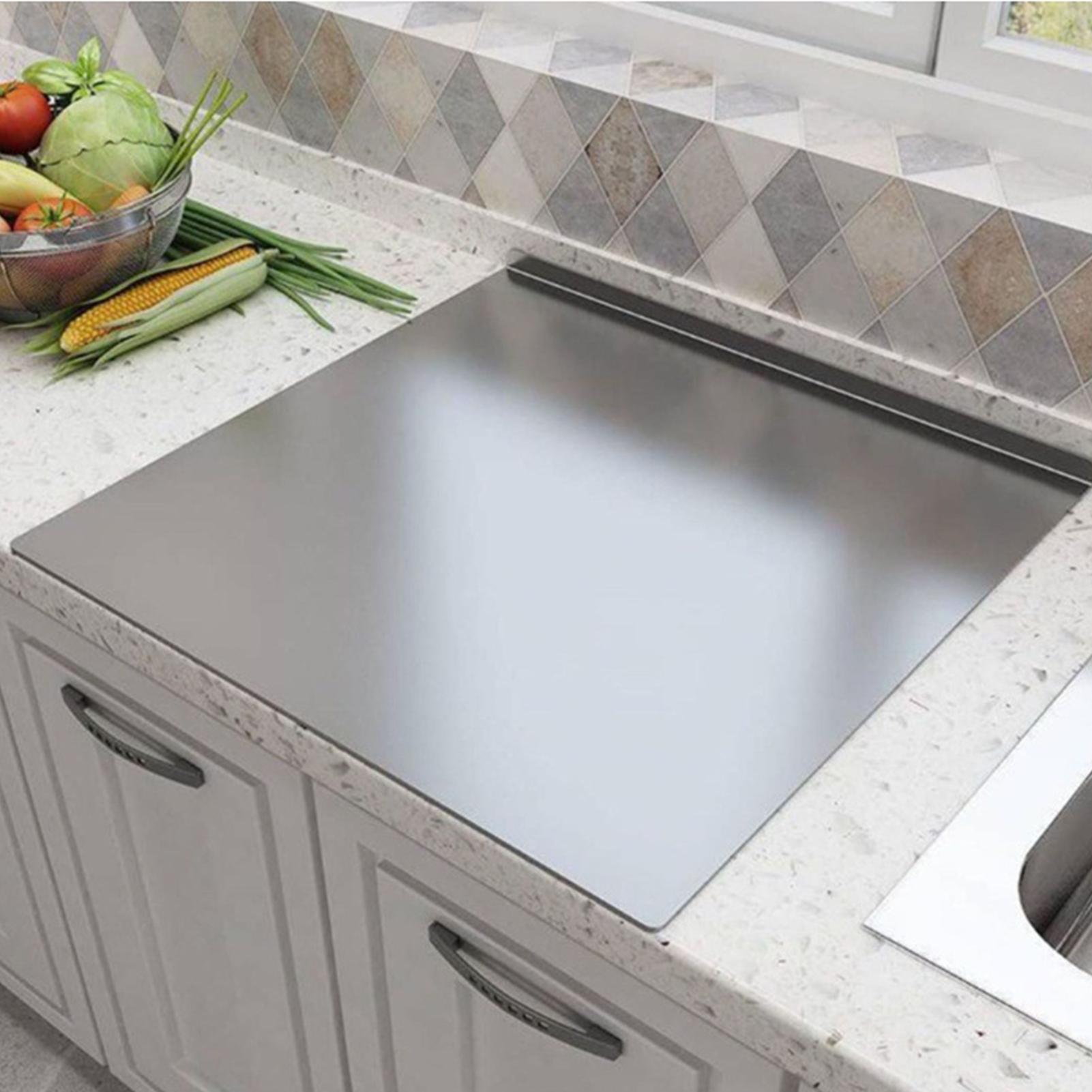 เขียงสแตนเลสแบบไม่ติดกระทะสองด - Kitchen Tools In Baking บทวิจารณ์และราคา
