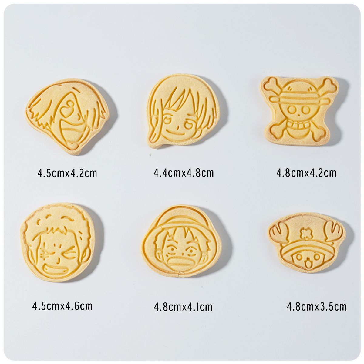 ชุดพิมพ์คุกกี้อนิเมะวันพีซ ลูฟ - Kitchen Baking Products บทวิจารณ์และราคา