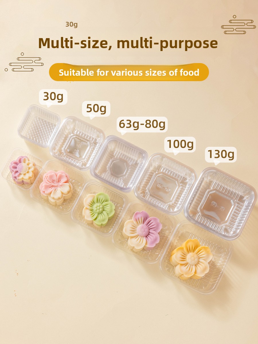 กล่องพลาสติกหนาสำหรับบรรจุขนมไ - Kitchen Tools In Baking บทวิจารณ์และราคา
