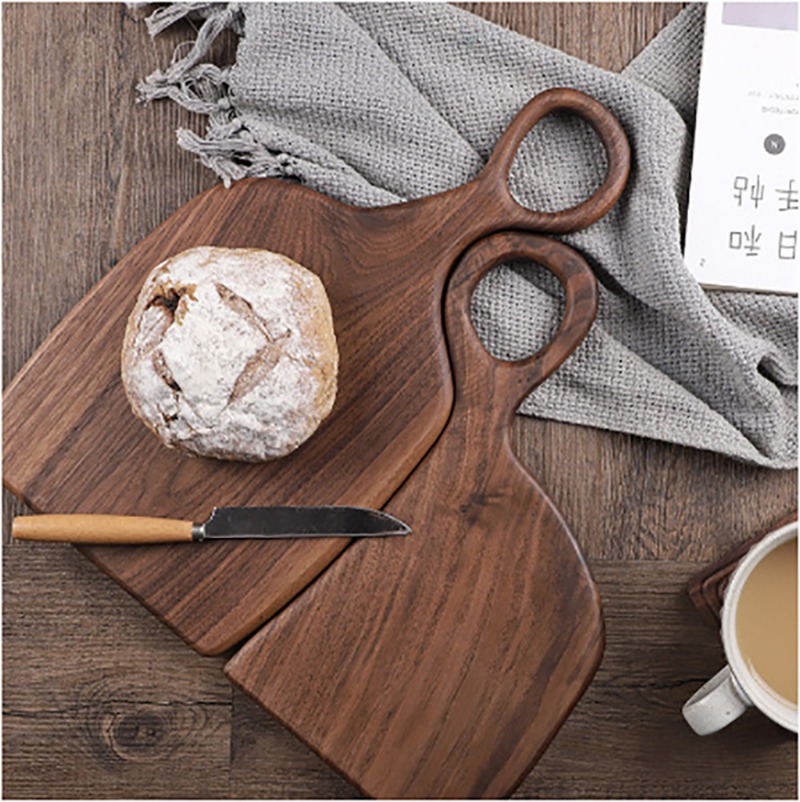 เขียงไม้แบล็ควอลนัทแท้ ถาดไม้  - Baking In Kitchen บทวิจารณ์และราคา