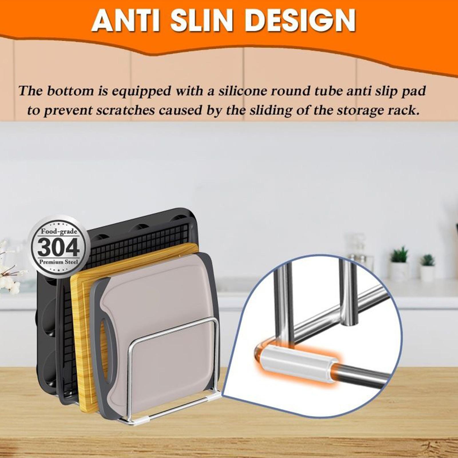 ชั้นวางเขียงผัก ที่เก็บเขียง ต - Kitchen Cabinet Baking Organizer บทวิจารณ์และราคา