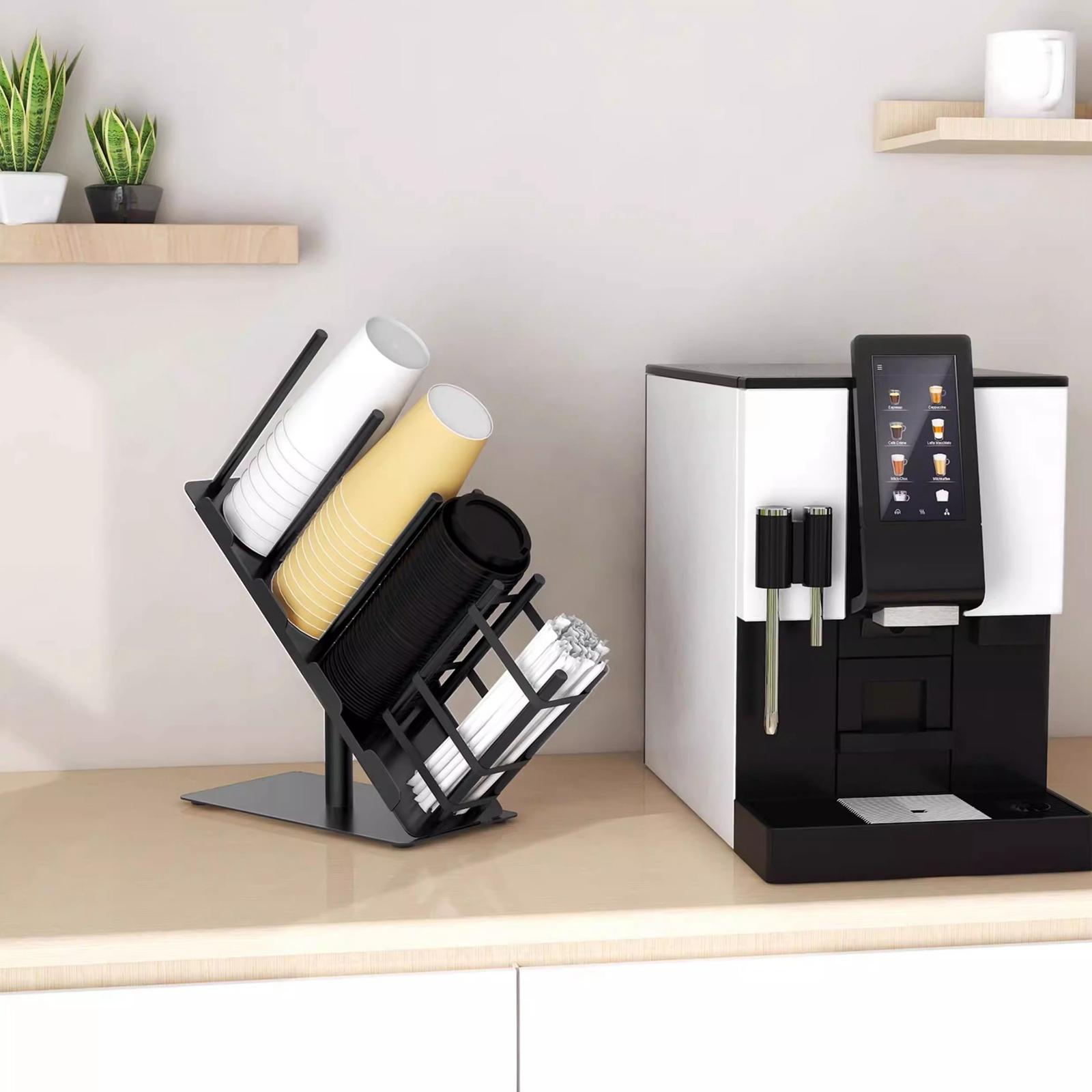 ที่วางแก้วกระดาษและฝาปิด ชั้นว - Kitchen Cabinet Baking Organizer บทวิจารณ์และราคา