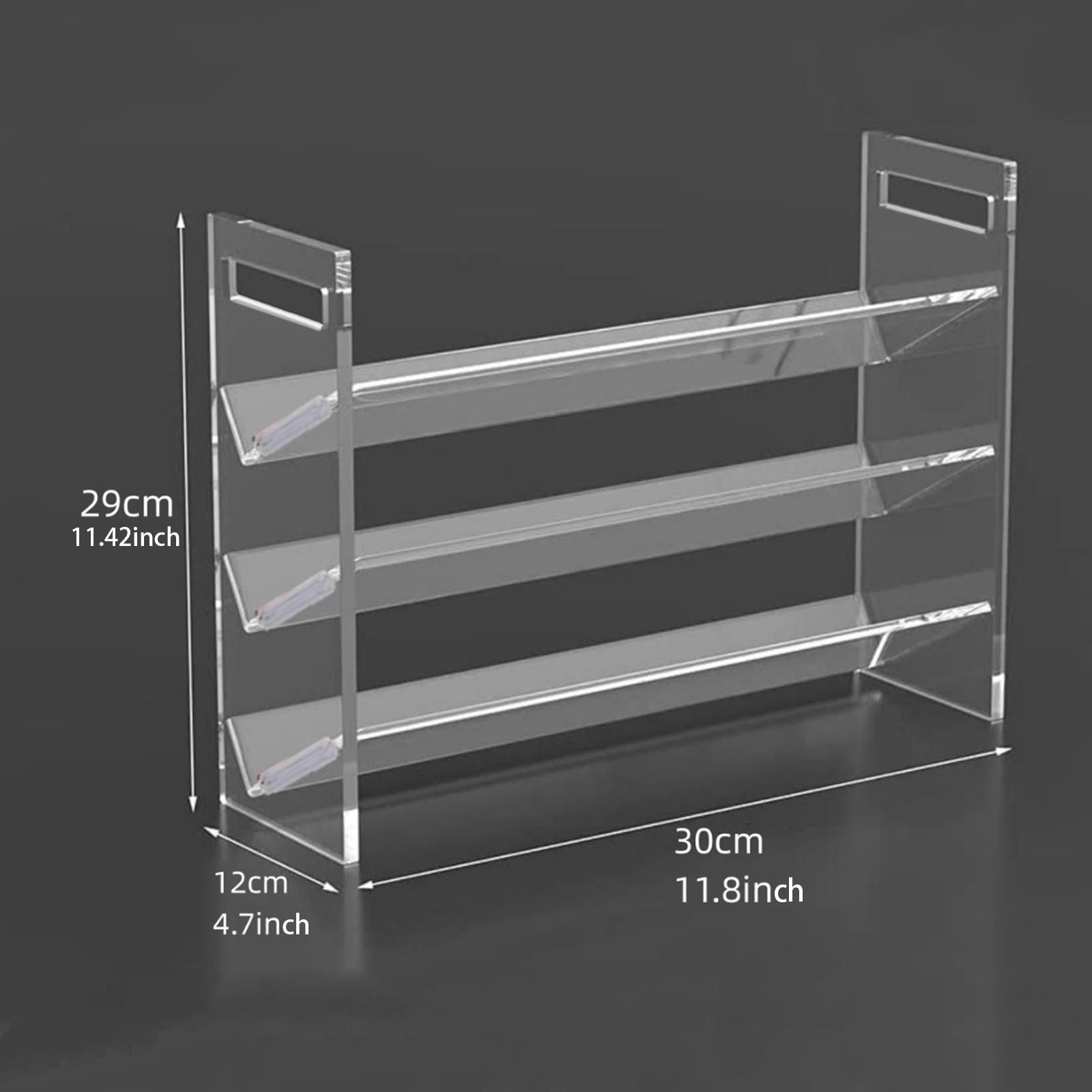 ชั้นวางเครื่องเทศอะคริลิค ชั้น - Kitchen Cabinet Baking Organizer บทวิจารณ์และราคา