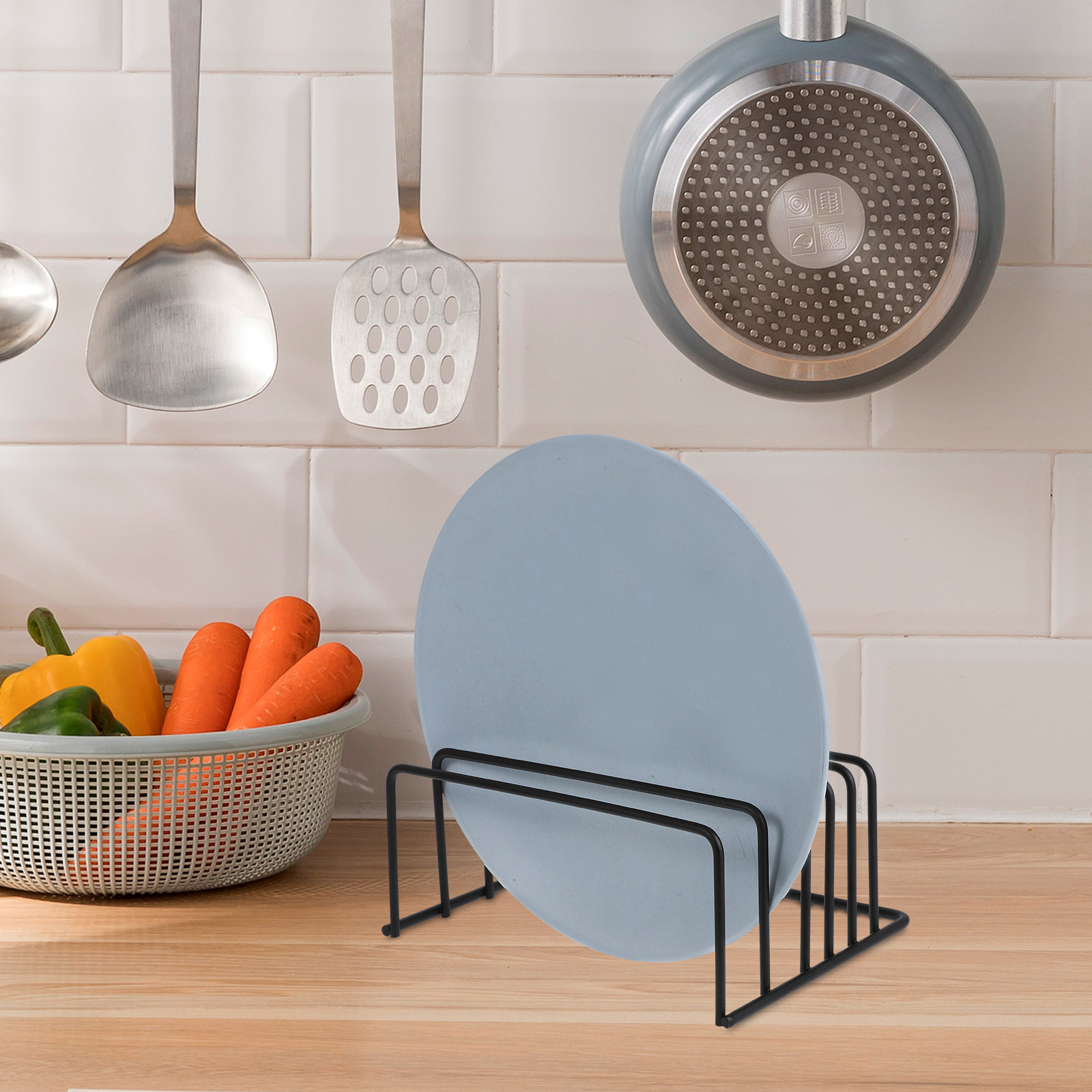 ชั้นวางของในครัว 2 ชิ้น ที่วาง - Kitchen Cabinet Baking Organizer บทวิจารณ์และราคา