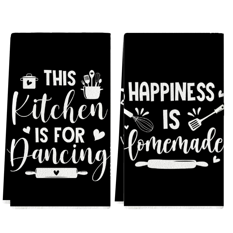 2 ชิ้น, ผ้าเช็ดครัวพร้อมข้อควา - Kitchen Baking Background บทวิจารณ์และราคา