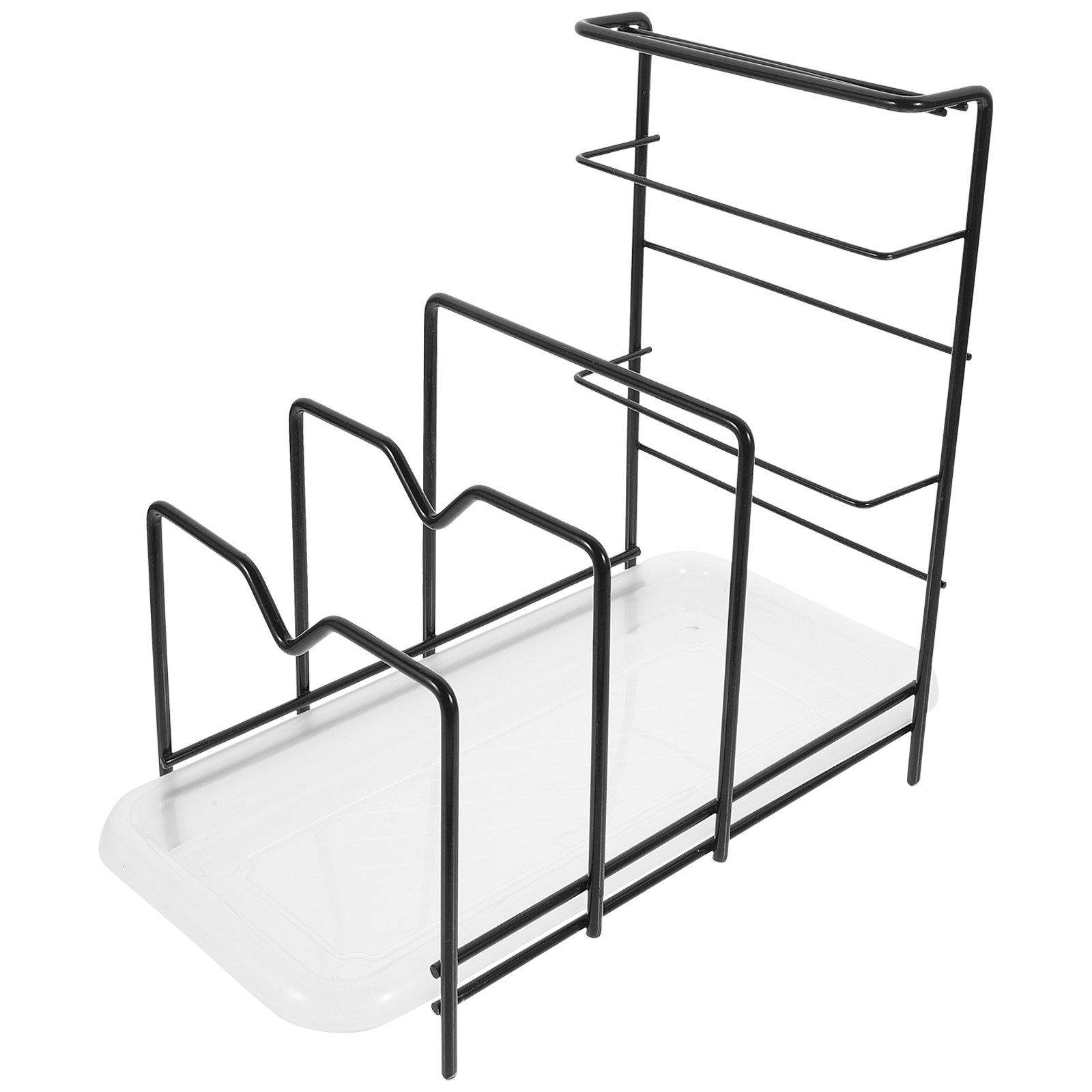 ที่จัดระเบียบฝาหม้อ ที่วางเขีย - Kitchen Cabinet Baking Organizer บทวิจารณ์และราคา